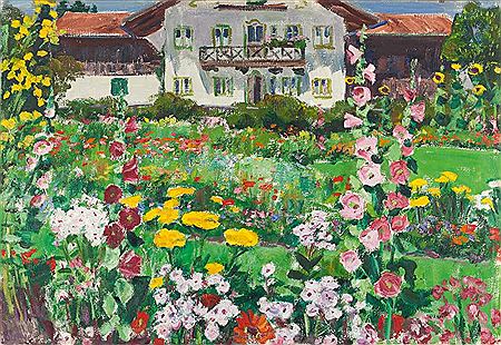 "Ländlicher Garten“ by Arnold Balwe - Auction record, sale price, and art valuation. Compare with similar artists and explore comparable artworks.