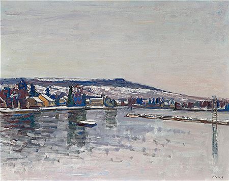 Lac d'Hiver, 1934.