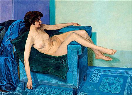 Studio Mood in Blue