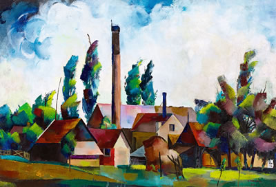 Landscape with Houses, 1933