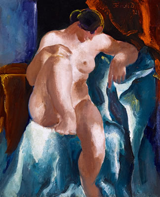 Nude with Red Drapery, 1926