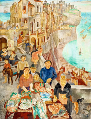 Italian Fantasy Town, 1934