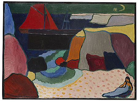 Sample artwork by Andre Alexeyevich Jawlensky (1902 - 1984), known for landscape paintings - View similar artists and auction records