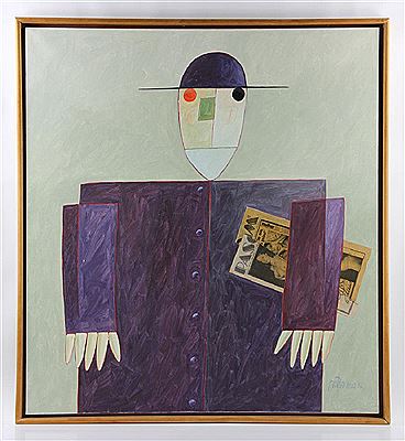 Sample artwork by Gustavo Rosa (1946 - 2013), known for painting - View similar artists and auction records