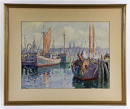 Gloucester Harbor view