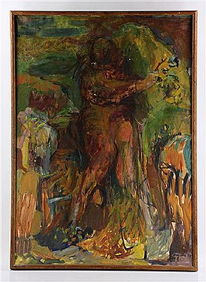 Abstract nude