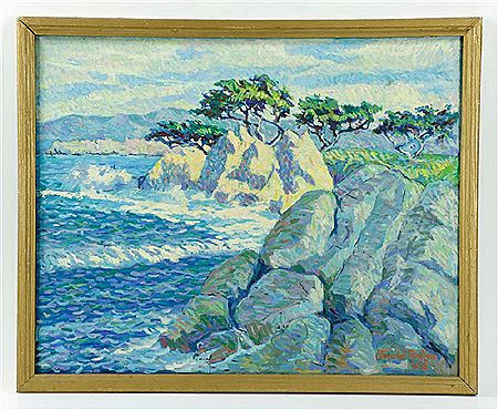 Coastal point in Pacific Grove, California