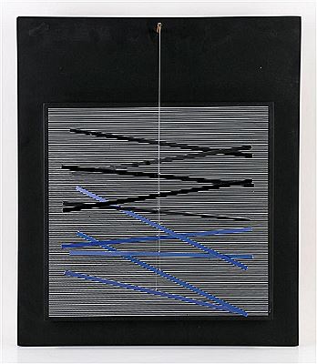 "Petite Vibration Brique et Noire"