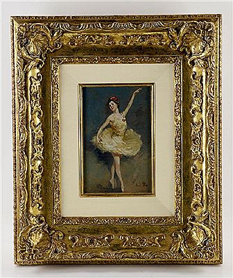 Ballerina in Yellow