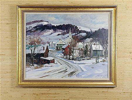 Vermont Winter Scene