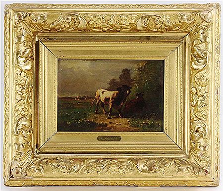 Cows in landscape