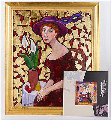 Lady with Calla Lily