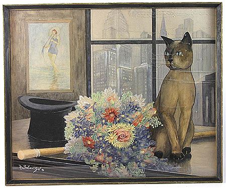 Cat by the Window