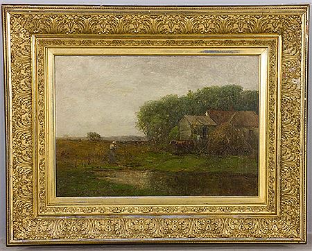 Salt marsh landscape