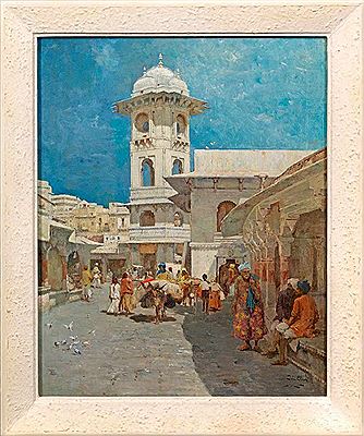 Der Uhrenturm von Udaipur in Indien by John Gleich - Auction record, sale price, and art valuation. Compare with similar artists and explore comparable artworks.