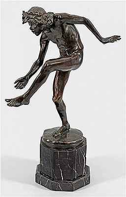 Tanzender Faun by Karl Ludwig Seffner - Auction record, sale price, and art valuation. Compare with similar artists and explore comparable artworks.