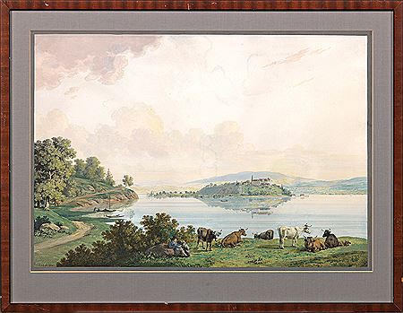 Ansicht vom Bodensee mit der Insel Mainau by Karl Kuntz - Auction record, sale price, and art valuation. Compare with similar artists and explore comparable artworks.