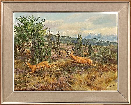 Blattzeit in der Heide by Fritz Laube - Auction record, sale price, and art valuation. Compare with similar artists and explore comparable artworks.