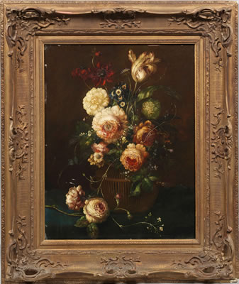 Blumenstillleben by Josef Burger - Auction record, sale price, and art valuation. Compare with similar artists and explore comparable artworks.