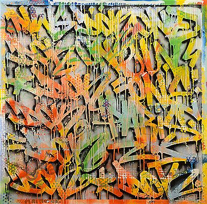 Sample artwork by Dok (Born 1979), known for street art - View similar artists and auction records