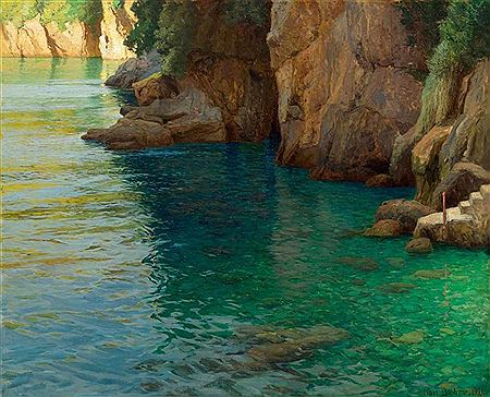 Capri by Karl Theodor Boehme - Auction record, sale price, and art valuation. Compare with similar artists and explore comparable artworks.