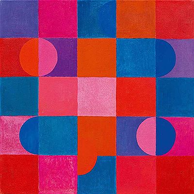 Zweiklang. 1964. by Johannes Itten - Auction record, sale price, and art valuation. Compare with similar artists and explore comparable artworks.