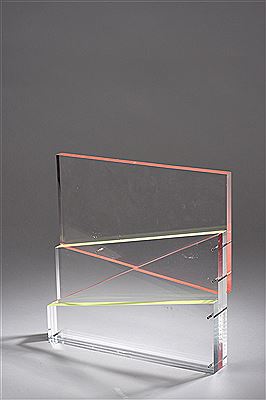 Carré oblique n° 73 by Daniel De Spirit - Auction record, sale price, and art valuation. Compare with similar artists and explore comparable artworks.
