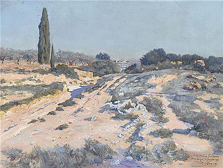 Paysage de Provence by Paul Aubin - Auction record, sale price, and art valuation. Compare with similar artists and explore comparable artworks.