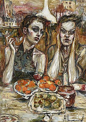 Femmes dans un intérieur