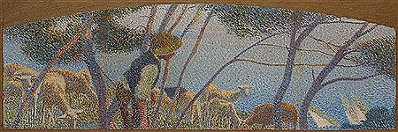 Berger et son troupeau en bord de mer by David Dellepiane - Auction record, sale price, and art valuation. Compare with similar artists and explore comparable artworks.