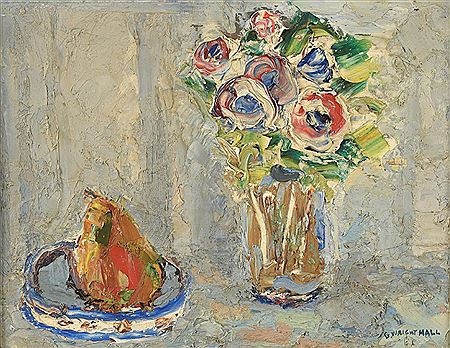 Composition au bouquet et au fruit