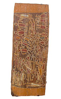Circumcision Ceremony by Bob Bilinyarra Nabegeyo - Auction record, sale price, and art valuation. Compare with similar artists and explore comparable artworks.