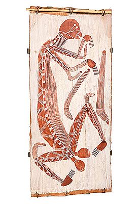 Namarrkon - The Lightning Man c.1960s by Billinjara Nabegeyo - Auction record, sale price, and art valuation. Compare with similar artists and explore comparable artworks.