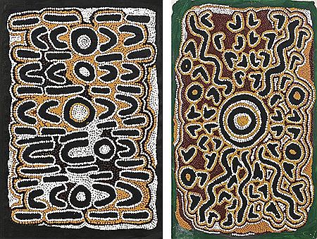 I) Men''s Dreaming 1997 ii) Small Wallabies 1997