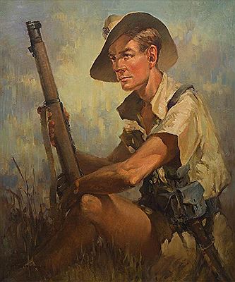 RAAF Portrait c.1943 by Clifford Dudley Wood - Auction record, sale price, and art valuation. Compare with similar artists and explore comparable artworks.