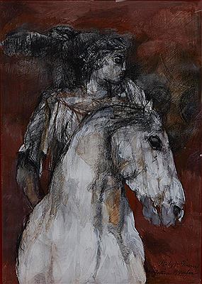 Sample artwork by Bettina McMahon (Born 1930), known for painting - View similar artists and auction records