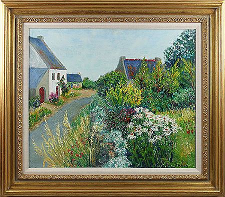 JARDIN DANS LE VILLAGE