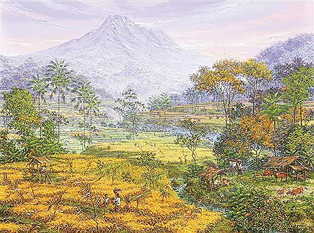 Sample artwork by I Komang Muliarta (21st century), known for painting - View similar artists and auction records