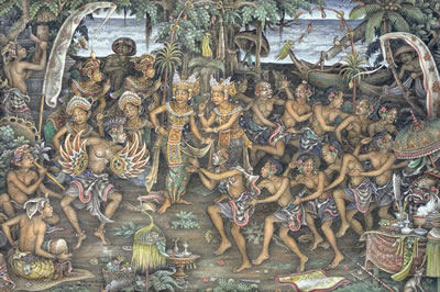 Kecak Dance Performance