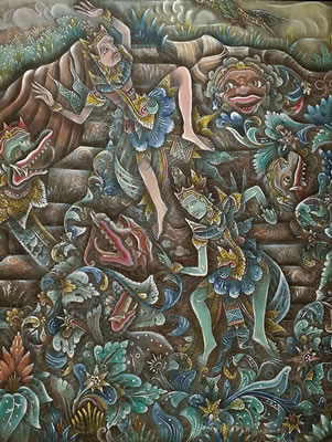 Mythological Scene