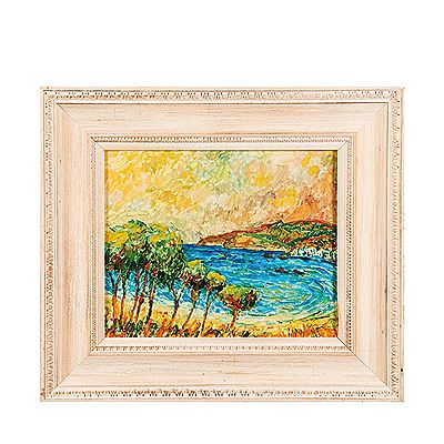Coastal landscape by Domingo Abello - Auction record, sale price, and art valuation. Compare with similar artists and explore comparable artworks.