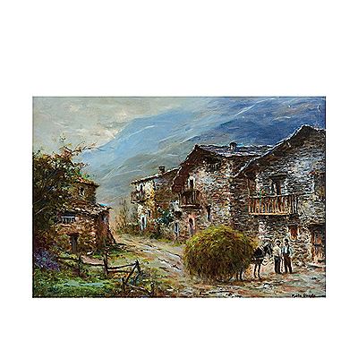 Paisaje rural con figuras by Mario Ginesta - Auction record, sale price, and art valuation. Compare with similar artists and explore comparable artworks.