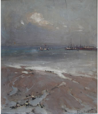 FISHING BOATS RETURNING, EARLY MORNING, GRIMSBY