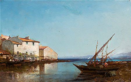 Les Martigues by Andre Maglione - Auction record, sale price, and art valuation. Compare with similar artists and explore comparable artworks.