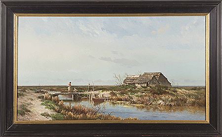 Paysage en Camargue