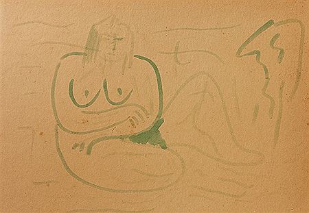 Seated Nude by Franz Ecker - Auction record, sale price, and art valuation. Compare with similar artists and explore comparable artworks.