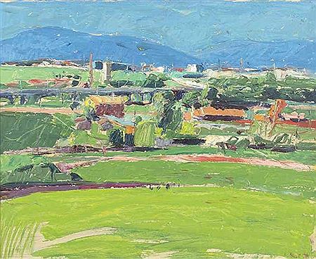 View from Wienerberg, 1979