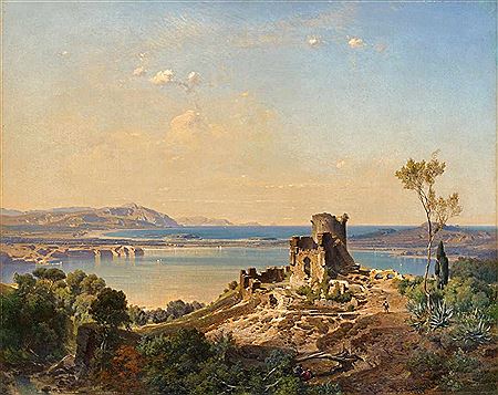 View of Lake Albufera near Valencia