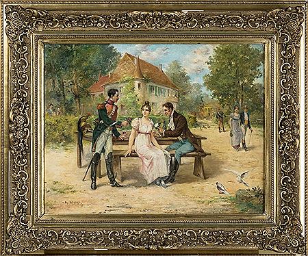 "Conversation avec un jeune militaire"