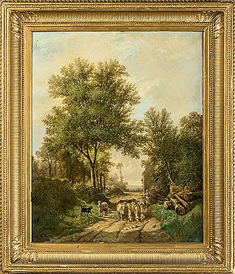 "Moutons dans la foret" by Louis Evrard Kock - Auction record, sale price, and art valuation. Compare with similar artists and explore comparable artworks.